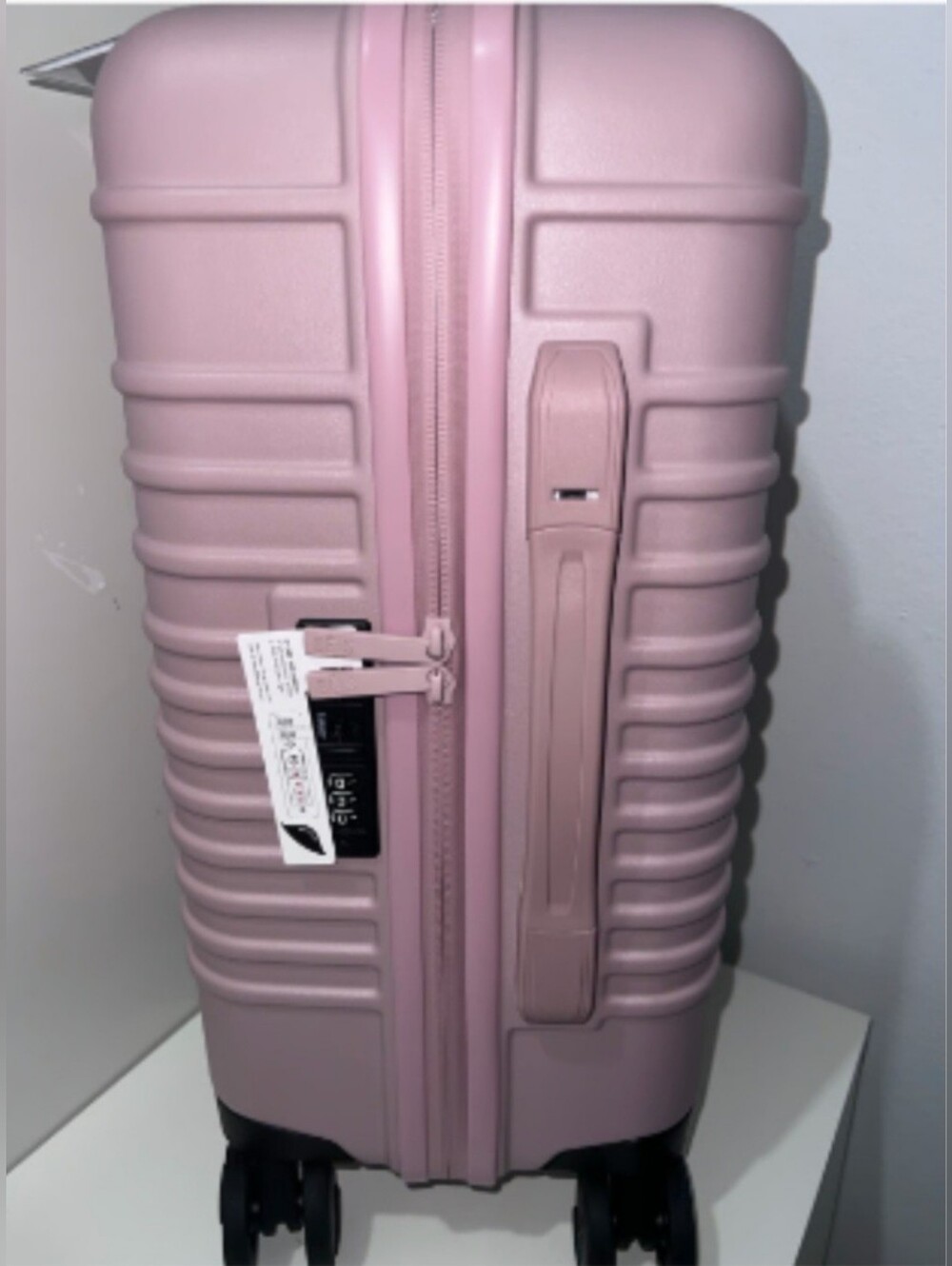 BEIS Small Carry-On Roller Atlas Pink NWOT - Picture 5 of 15